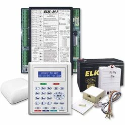 Elk M1 Gold Controller Kit For Structured Wiring Panel & M1KP2 Keypad