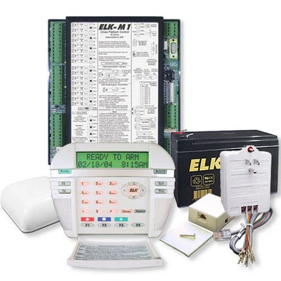 Elk M1 Gold Controller Kit For Structured Wiring Panel & M1KP Keypad 1 Elk M1 Gold Controller Kit For Structured Wiring Panel & M1KP Keypad