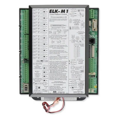 Elk M1 Gold Controller Kit With Enclosure & M1KP2 Keypad 2 Elk M1 Gold Controller Kit With Enclosure & M1KP2 Keypad - Image 2