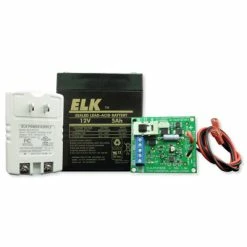 ELK Power Supply/Battery Charger Kit With 12V, 5Ah Battery