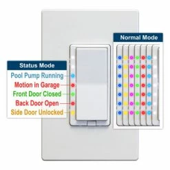 HomeSeer Z-Wave Plus Scene-Capable RGB Smart Dimmer & Switch -FIBARO Home Automation System Sales 2023 HSWX300 media 003