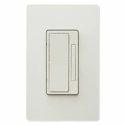 On-Q/Legrand Radiant Universal RF Dimmer Wall Switch -FIBARO Home Automation System Sales 2023 OQLC2101x media Light20Almond 040